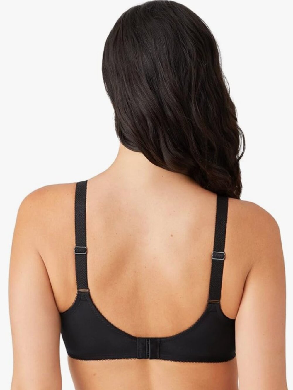 WACOAL Slim Silhouette Minimizer Bra 38DDD Black 857361 Underwire Support - Picture 3 of 5